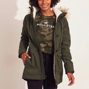 Hollister Parka (Olive M)